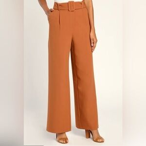 Wide leg trouser
